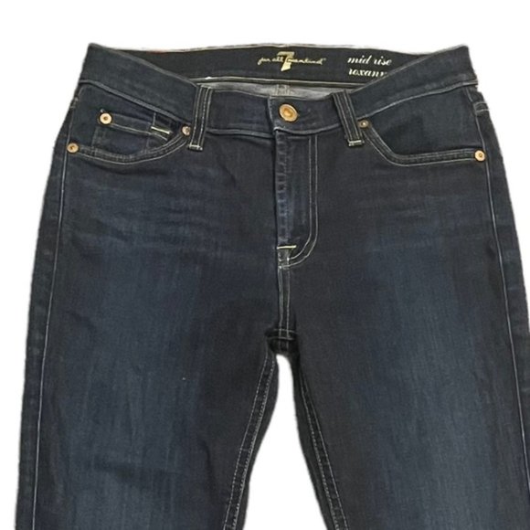 7 For All Mankind Midrise Roxanne Skinny - Picture 3 of 11